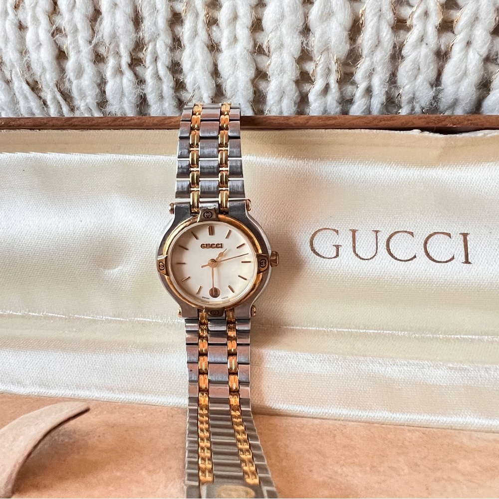 Vintage Gucci Watch - Two Tone
